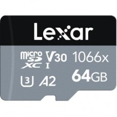 Карта пам'яті Lexar 64GB microSDXC class 10 UHS-I 1066x Silver (LMS1066064G-BNANG) Карта пам'яті Lexar 64GB microSDXC class 10 UHS-I 1066x Silver (LMS1066064G-BNANG)