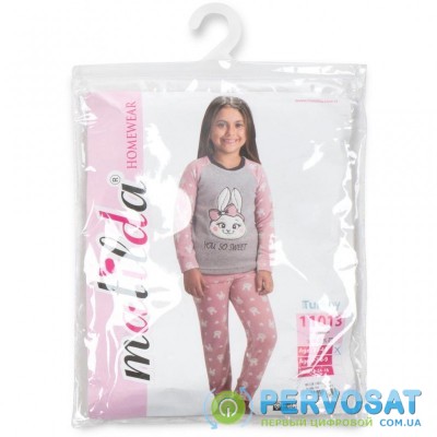 Пижама Matilda флисовая (11013-3-116G-pink)