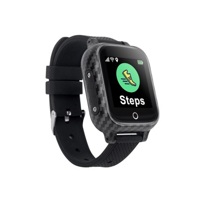 Телефон-годинник з GPS трекером GOGPS T01 Термометр чорні