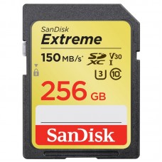 Карта пам'ятi SanDisk 256GB SDXC C10 UHS-I U3 R150/W70MB/s Extreme Карта пам'ятi SanDisk 256GB SDXC C10 UHS-I U3 R150/W70MB/s Extreme