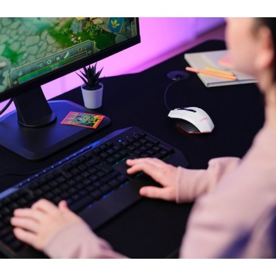 Миша Trust GXT 109 Felox , RGB, USB-A, білий