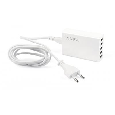 Зарядное устройство Vinga M044 Smart Charge + QC3.0 (M044)