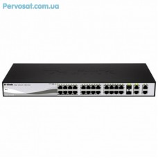 Комутатор мережевий D-Link DES-1210-28/ME Комутатор мережевий D-Link DES-1210-28/ME