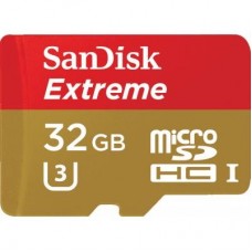Карта пам'яті SANDISK 32GB microSD class 10 V30 A1 UHS-I U3 Extreme Action (SDSQXAF-032G-GN6AA) Карта пам'яті SANDISK 32GB microSD class 10 V30 A1 UHS-I U3 Extreme Action (SDSQXAF-032G-GN6AA)