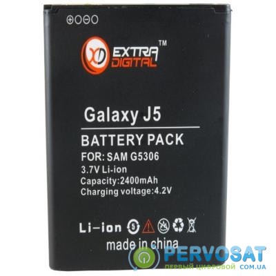 Аккумуляторная батарея для телефона EXTRADIGITAL Samsung Galaxy J5 J500H/DS (2400 mAh) (BMS6408)