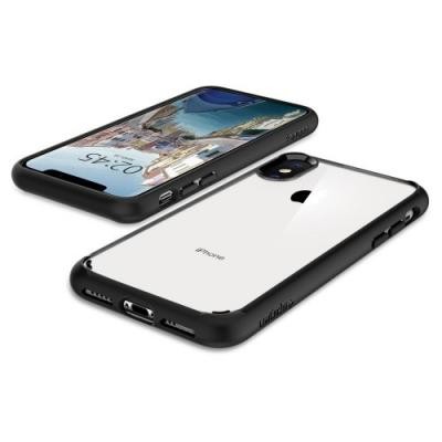 Чохол до моб. телефона Spigen iPhone XS Ultra Hybrid Matte Black (063CS25116)