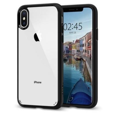 Чохол до моб. телефона Spigen iPhone XS Ultra Hybrid Matte Black (063CS25116)