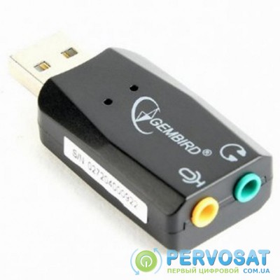 Переходник USB2.0-Audio GEMBIRD (SC-USB2.0-01)