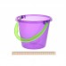 Same Toy Набор для игры с песком с Воздушной вертушкой (фиолетовое ведро) (9 шт.)