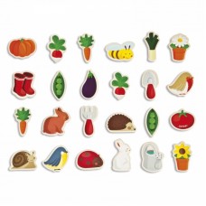Ігрові фігурки на магнітах Janod Сад 24 ел. J08156 Ігрові фігурки на магнітах Janod Сад 24 ел. J08156