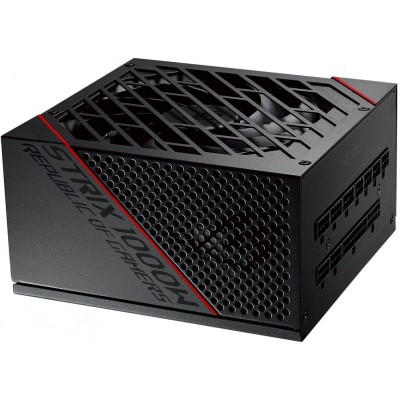 Блок живлення ASUS ROG STRIX (1000W), &gt;90%, 80+ Gold, 135mm, 1xMB 24pin(20+4), 2xCPU 8pin(4+4), 3xMolex, 8xSATA, 6xPCIe 8pin(6+2), Fully Modular, ROG STRIX-1000G