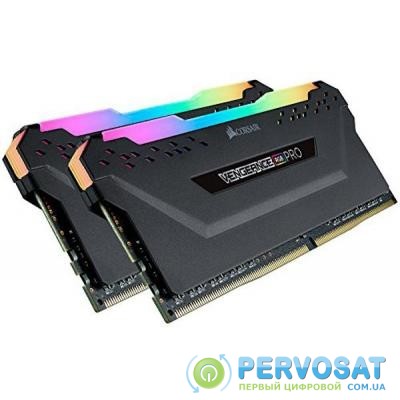 Модуль памяти для компьютера DDR4 16GB (2x8GB) 3000 MHz Vengeance RGB PRO CORSAIR (CMW16GX4M2C3000C15)