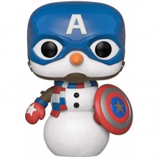 Фігурка Funko POP! Bobble: Marvel: Holiday: Capt America 43335