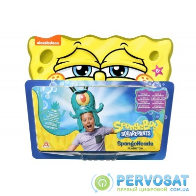 Sponge Bob Игрушка-головной убор SpongeHeads SpongeBob Plankton