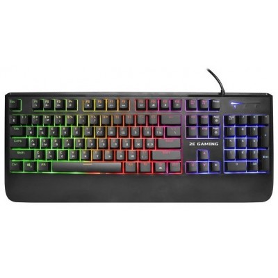 Клавіатура ігрова 2E GAMING KG325 LED USB Black Ukr