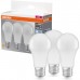 Набір ламп 3шт OSRAM LED E27 13Вт 4000К 1520Лм A60