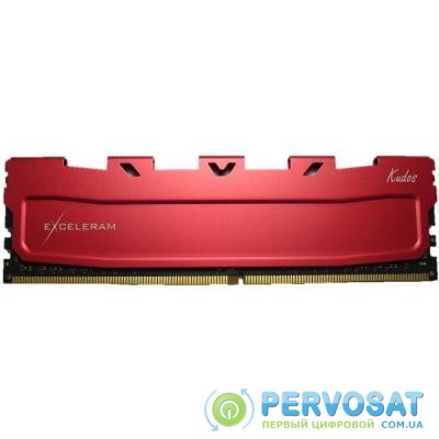 Модуль памяти для компьютера DDR4 4GB 3000 MHz Red Kudos eXceleram (EKRED4043016A)