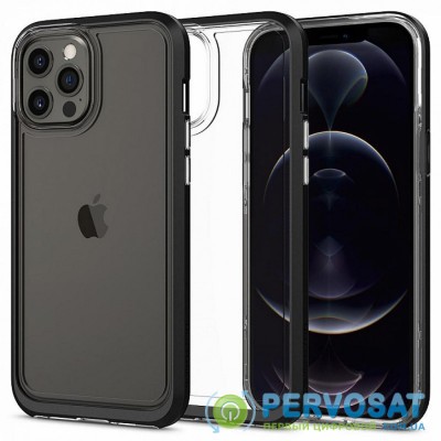 Чехол для моб. телефона Spigen iPhone 12 Pro Max Neo Hybrid Crystal, Black (ACS01622)