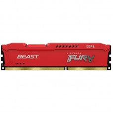 Пам'ять до ПК Kingston DDR3 1600 16GB KIT (8GBx2) FURY Beast Red Пам'ять до ПК Kingston DDR3 1600 16GB KIT (8GBx2) FURY Beast Red