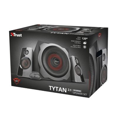 Акустична система (Колонки) Trust 2.1 GXT 38 Tytan Ultimate Bass Speaker Set BLACK