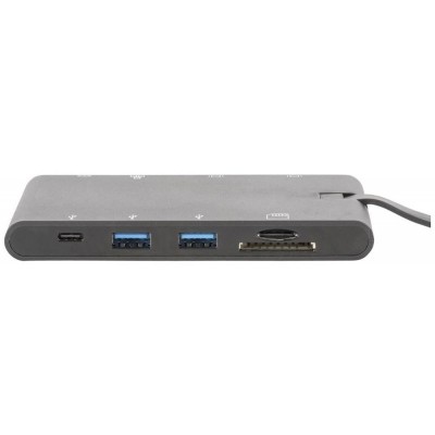 Док-станція DIGITUS Travel USB-C, 9 Port