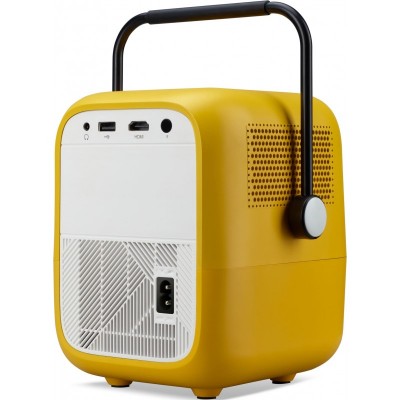 Проєктор AOpen QF23s FHD, 250 lm, LED, 1.26, WiFi, жовтий, Whale TV