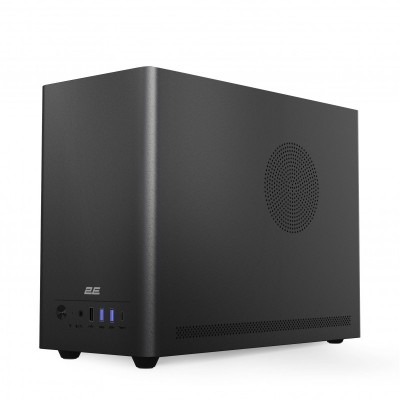 Корпус 2E Credo Metal V300B без БЖ, 2xUSB3.0, 1х USB 2.0, 1xUSB Type-C, 1x90мм, VGA 310мм, mATX, чорний