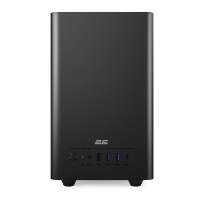 Корпус 2E Credo Metal V300B без БЖ, 2xUSB3.0, 1х USB 2.0, 1xUSB Type-C, 1x90мм, VGA 310мм, mATX, чорний