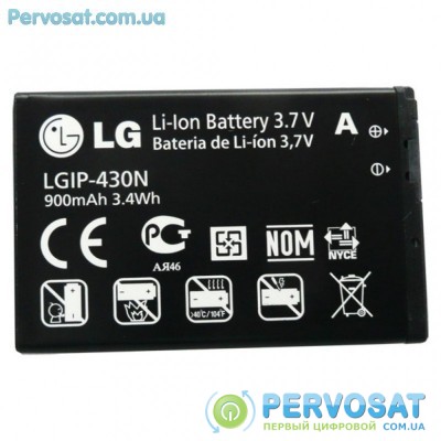 Аккумуляторная батарея для телефона LG for GW300 (LGIP-430N / 21464)
