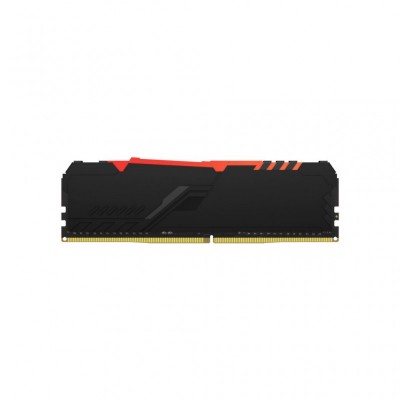 Модуль пам'яті для комп'ютера DDR4 16GB 2666 MHz FURY Beast RGB HyperX (Kingston Fury) (KF426C16BBA/16)