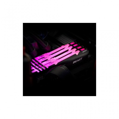 Модуль пам'яті для комп'ютера DDR4 16GB 2666 MHz FURY Beast RGB HyperX (Kingston Fury) (KF426C16BBA/16)