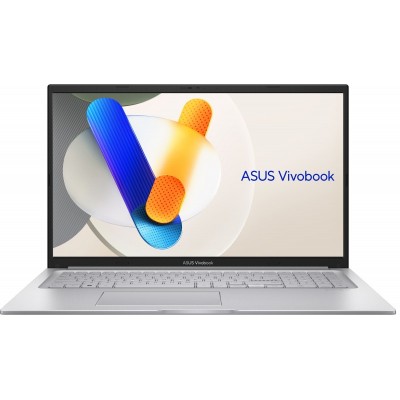 Ноутбук ASUS Vivobook 17 X1704VA-AU454 17.3" FHD IPS, Intel 3-100U, 16GB, F512GB, UMA, NoOS, Сріблястий