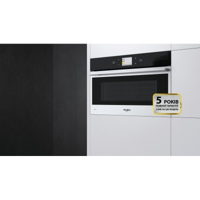 Мікрохвильова піч Whirlpool вбудована, 31л, електронне упр., 1000Вт, гриль, дисплей, конвекція, нерж