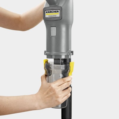 Пилосос професійний акумуляторний Karcher LVS 1/1 Bp 18В 140мБар контейнер 0.35л 1.49кг без АКБ та ЗП