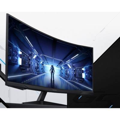 Монітор LCD 31.5&quot; Samsung Odyssey G5 LC32G55T 2xHDMI, DP, VA, 2560x1440, 144Hz, 1ms, CURVED