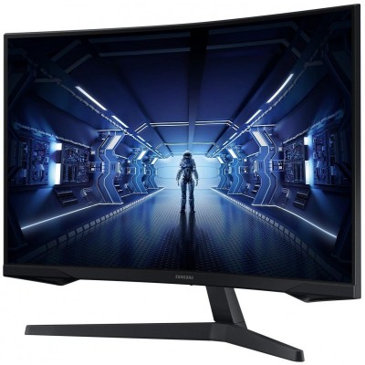 Монітор LCD 31.5&quot; Samsung Odyssey G5 LC32G55T 2xHDMI, DP, VA, 2560x1440, 144Hz, 1ms, CURVED