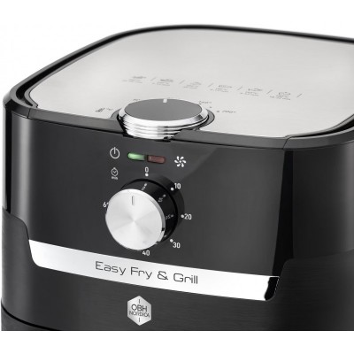 Мультипіч OBH Nordica EasyFry&Grill, 1550Вт, чаша-4.2л, механічне керув., від 40°C до 200°C, пластик, чорний