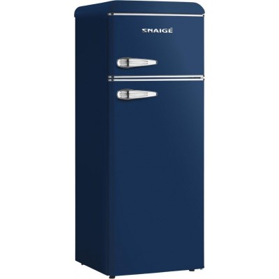 Холодильник Snaige з верхн. мороз., 147.5x56х63, холод.відд.-166л, мороз.відд.-46л, 2дв., A++, ST, retro, синій