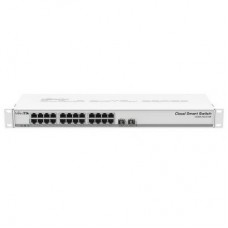 Комутатор мережевий Mikrotik CSS326-24G-2S+RM Комутатор мережевий Mikrotik CSS326-24G-2S+RM