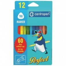 Фломастери Centropen 2510 Perfect, 12 colors (2510/12) Фломастери Centropen 2510 Perfect, 12 colors (2510/12)