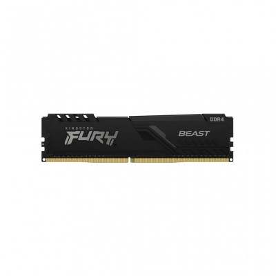 Модуль памяти для компьютера DDR4 16GB 2666 MHz FURY Beast Black HyperX (Kingston Fury) (KF426C16BB/16)