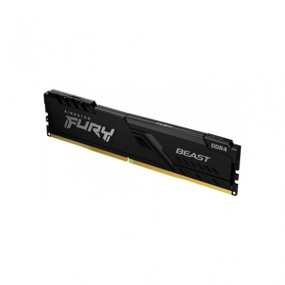 Модуль памяти для компьютера DDR4 16GB 2666 MHz FURY Beast Black HyperX (Kingston Fury) (KF426C16BB/16)