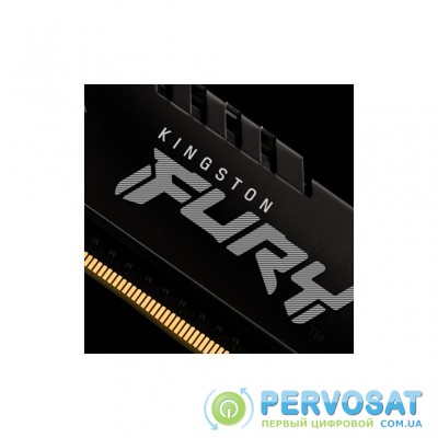 Модуль памяти для компьютера DDR4 16GB 2666 MHz FURY Beast Black HyperX (Kingston Fury) (KF426C16BB/16)