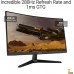 Монітор Asus 27" TUF Gaming VG27VQM1B DVI, 2xHDMI, DP, MM, VA, 280Hz, 1ms, DCI-P3 90%, CURVED, AdaptiveSync