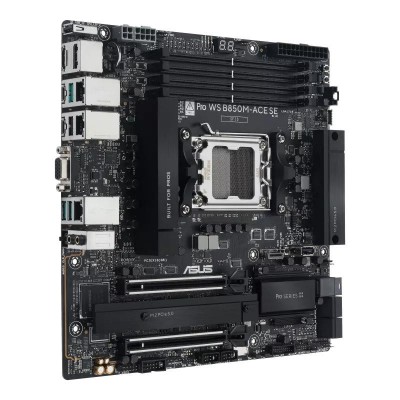 Материнcька плата ASUS PRO WS B850M-ACE SE sAM5 B850 4xDDR5 M.2 HDMI DP D-Sub USB Type-C mATX Материнcька плата ASUS PRO WS B850M-ACE SE sAM5 B850 4xDDR5 M.2 HDMI DP D-Sub USB Type-C mATX