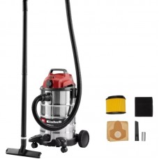 Пилосос професійний Einhell TC-VC 3055 SA 900Вт 190мбар контейнер 30л 230В/2000Вт вологе/сухе прибирання 5.3кг