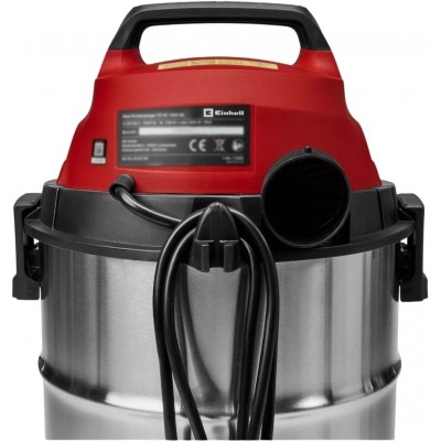 Пилосос професійний Einhell TC-VC 3055 SA 900Вт 190мбар контейнер 30л 230В/2000Вт вологе/сухе прибирання 5.3кг
