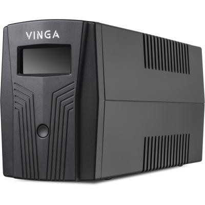 Источник бесперебойного питания Vinga LCD 600VA plastic case (VPC-600P)