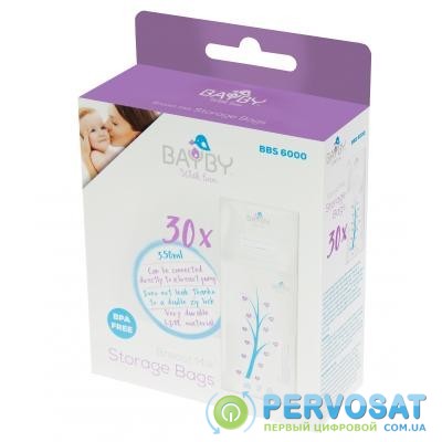 Пакет для хранения грудного молока BAYBY 30 шт 350 мл (BBS6000)