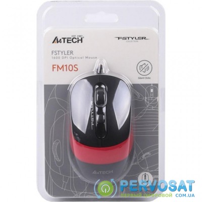 Мышка A4tech FM10S Red